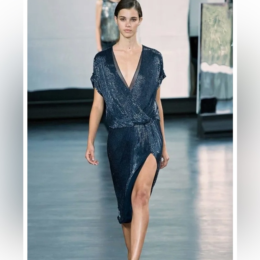 IN SEARCH OF this beaded blue Jason Wu dress from spring 2015